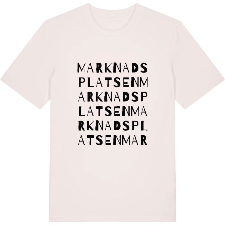 Marknadsplatsen ordlek t-shirt – t-shirt från PinShirt