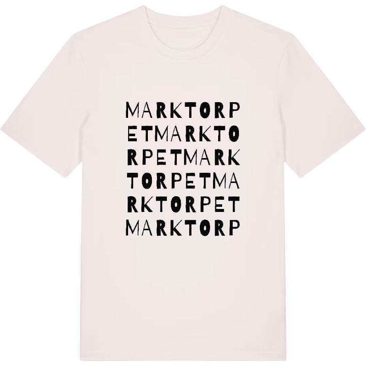 Marktorpet ordlek t-shirt – t-shirt från PinShirt
