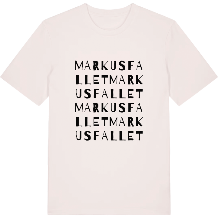 Markusfallet ordlek t-shirt – t-shirt från PinShirt