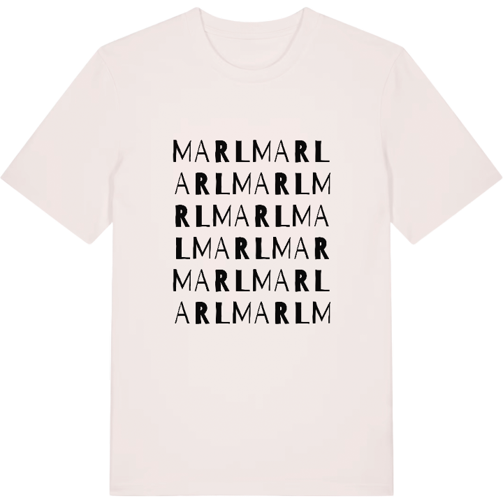 Marl ordlek t-shirt – t-shirt från PinShirt