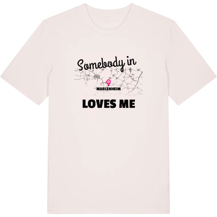 Någon i Marlenheim älskar mig t-shirt – t-shirt från PinShirt