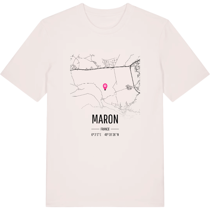 Maron karta t-shirt – t-shirt från PinShirt