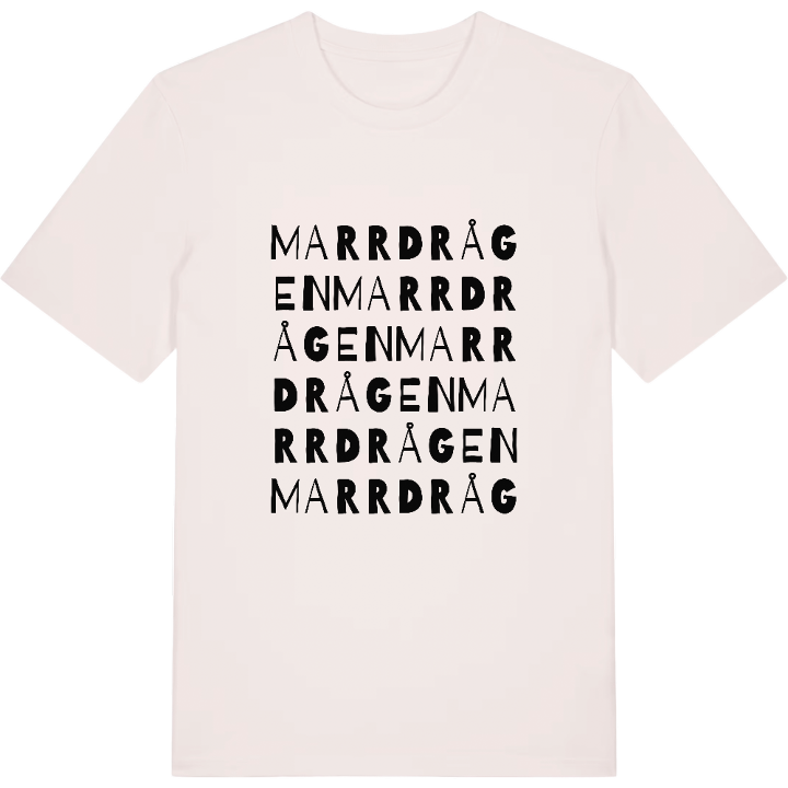 Marrdrågen ordlek t-shirt – t-shirt från PinShirt