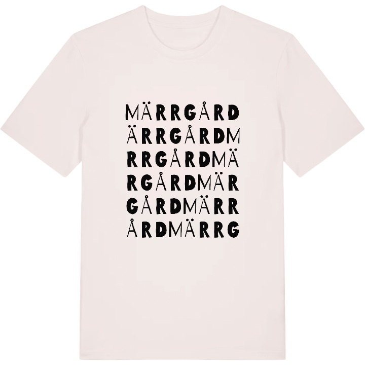 Märrgård ordlek t-shirt – t-shirt från PinShirt