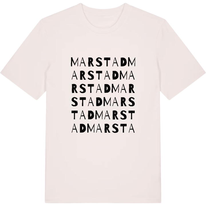 Marstad ordlek t-shirt – t-shirt från PinShirt