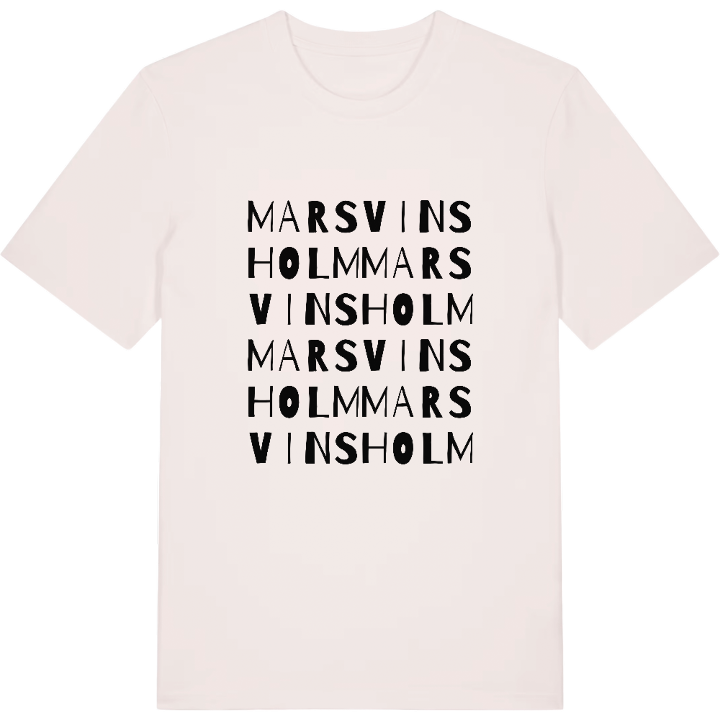 Marsvinsholm ordlek t-shirt – t-shirt från PinShirt