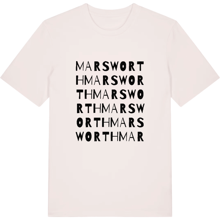 Marsworth ordlek t-shirt – t-shirt från PinShirt