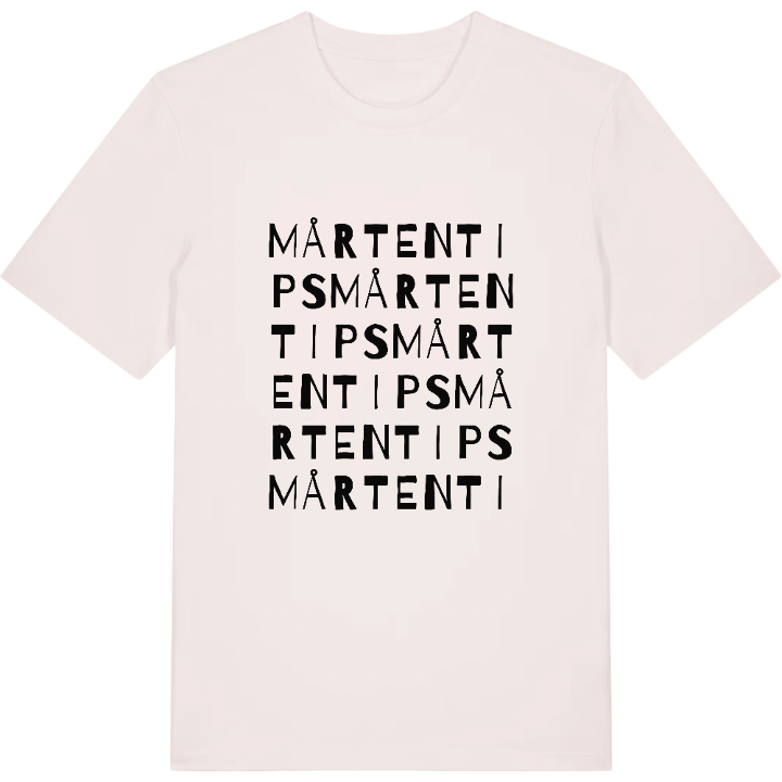Mårten Tips ordlek t-shirt – t-shirt från PinShirt
