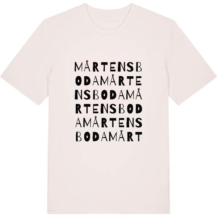 Mårtensboda ordlek t-shirt – t-shirt från PinShirt