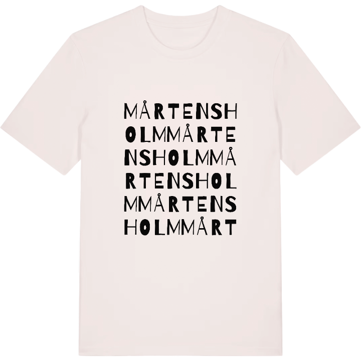 Mårtensholm ordlek t-shirt – t-shirt från PinShirt