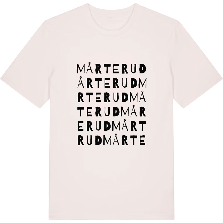 Mårterud ordlek t-shirt – t-shirt från PinShirt