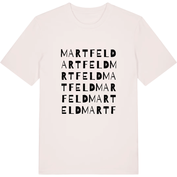 Martfeld ordlek t-shirt – t-shirt från PinShirt
