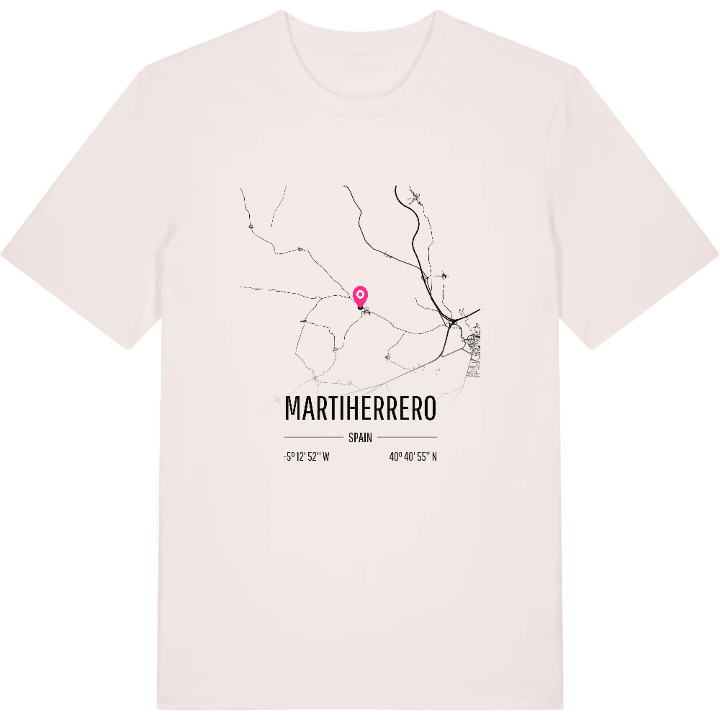 Martiherrero karta t-shirt – t-shirt från PinShirt