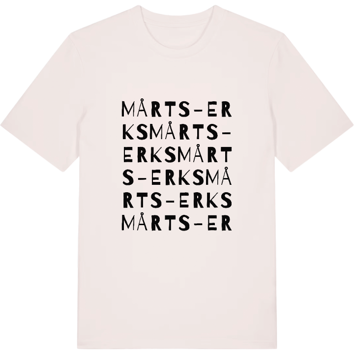 Mårts-Erks ordlek t-shirt – t-shirt från PinShirt