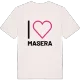 Jag älskar Masera t-shirt stort tryck
