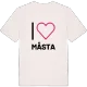 Jag älskar Måsta t-shirt stort tryck