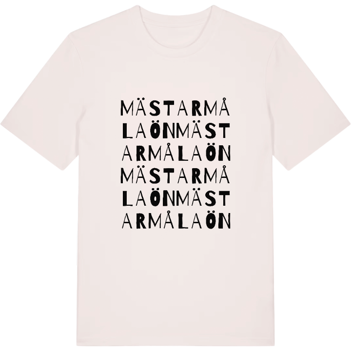 Mästarmålaön ordlek t-shirt – t-shirt från PinShirt