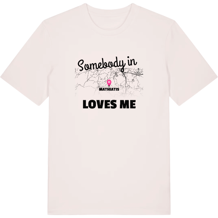 Någon i Mathiatis älskar mig t-shirt – t-shirt från PinShirt