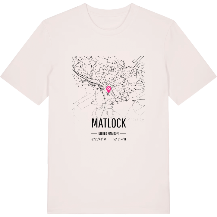 Matlock karta t-shirt – t-shirt från PinShirt