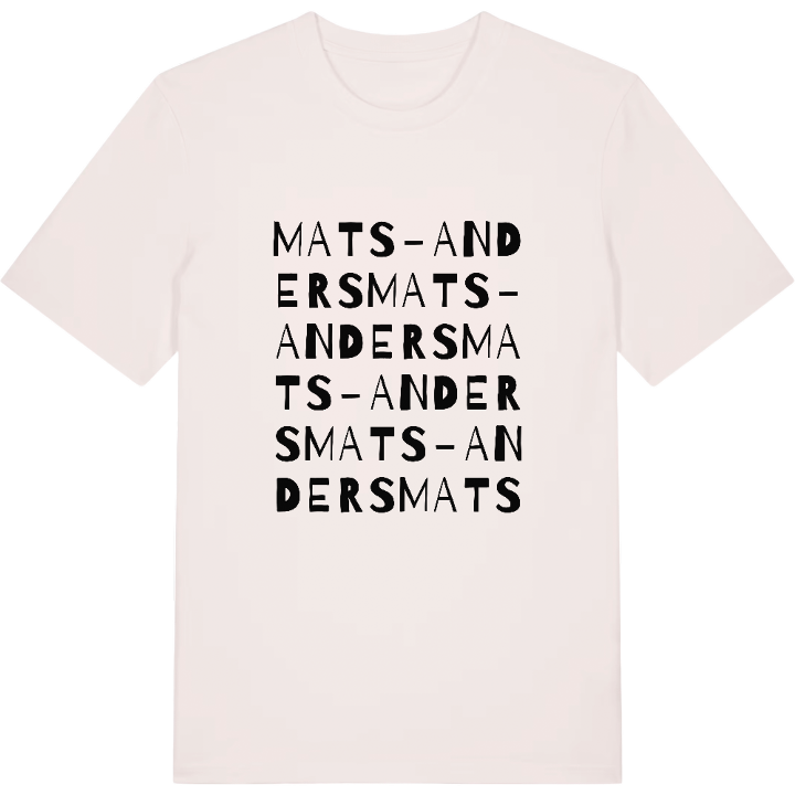 Mats-Anders ordlek t-shirt – t-shirt från PinShirt