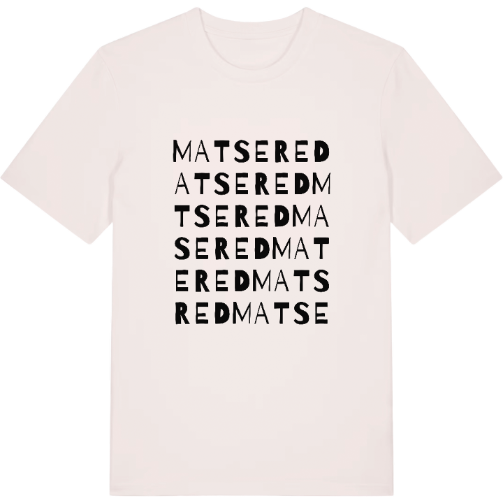 Matsered ordlek t-shirt – t-shirt från PinShirt