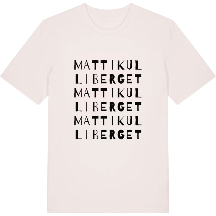 Mattikulliberget ordlek t-shirt – t-shirt från PinShirt