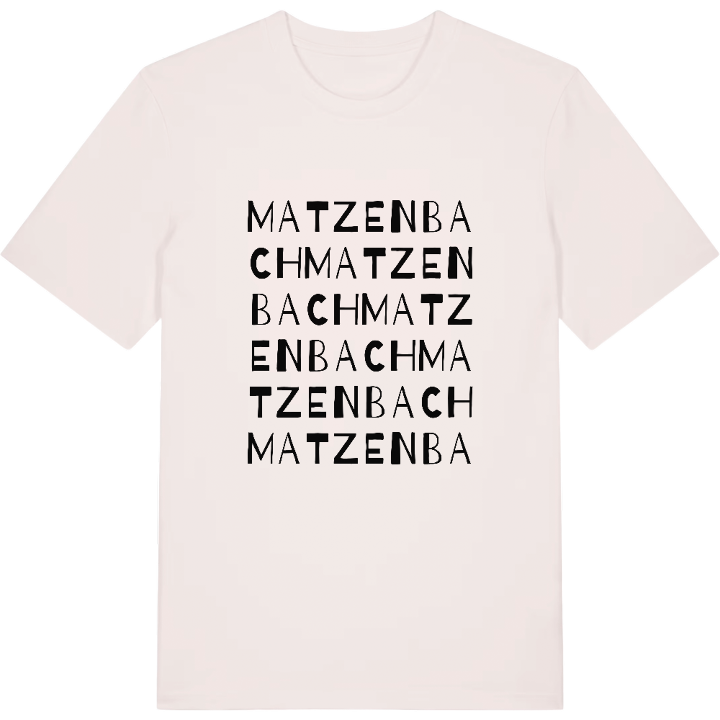 Matzenbach ordlek t-shirt – t-shirt från PinShirt