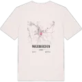 Mauerkirchen karta t-shirt