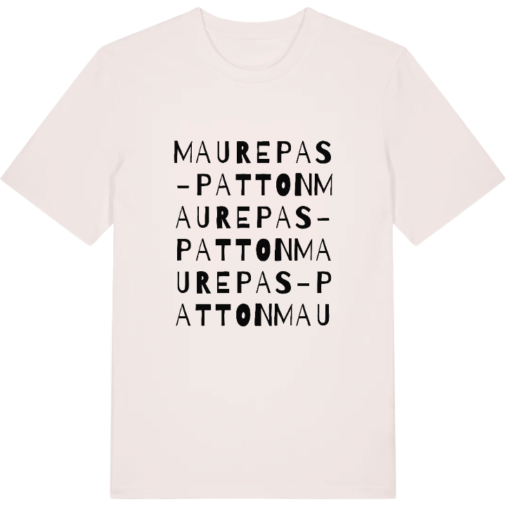 Maurepas - Patton ordlek t-shirt – t-shirt från PinShirt