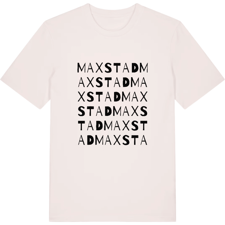 Maxstad ordlek t-shirt – t-shirt från PinShirt