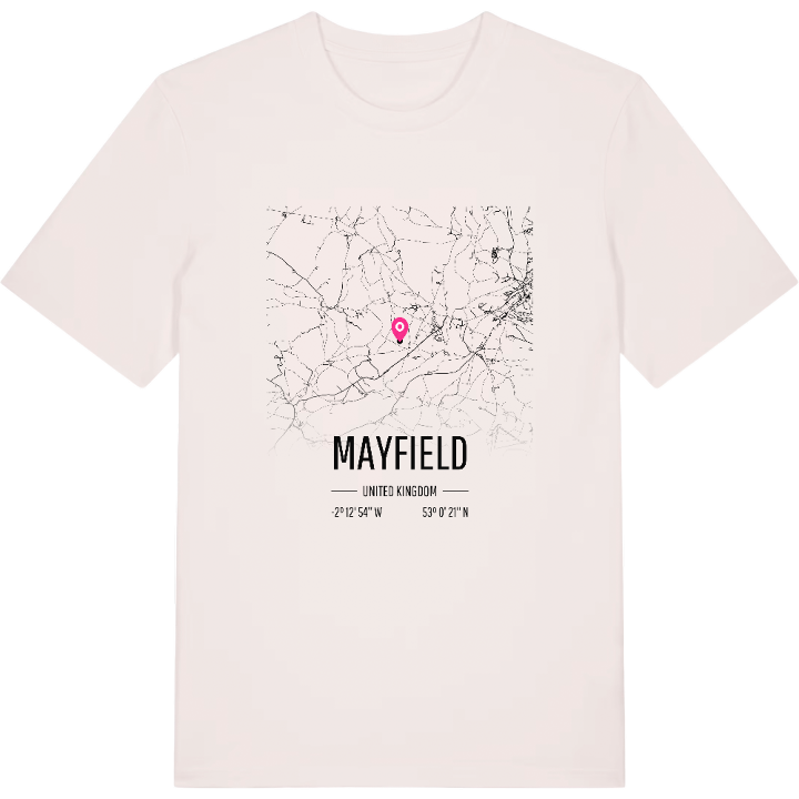 Mayfield karta t-shirt – t-shirt från PinShirt