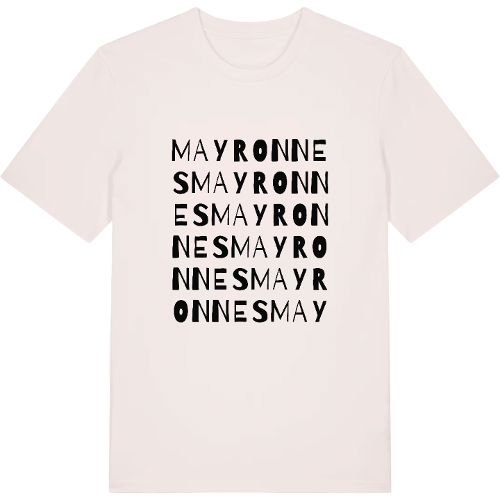 Mayronnes ordlek t-shirt – t-shirt från PinShirt