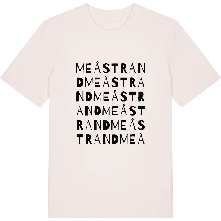 Meåstrand ordlek t-shirt – t-shirt från PinShirt
