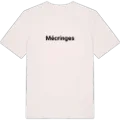 Mécringes fetstil t-shirt