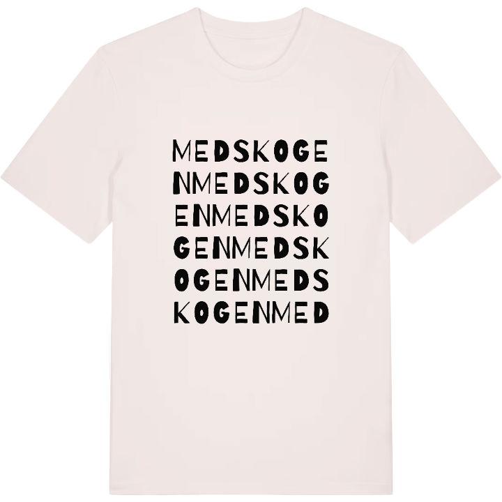 Medskogen ordlek t-shirt – t-shirt från PinShirt
