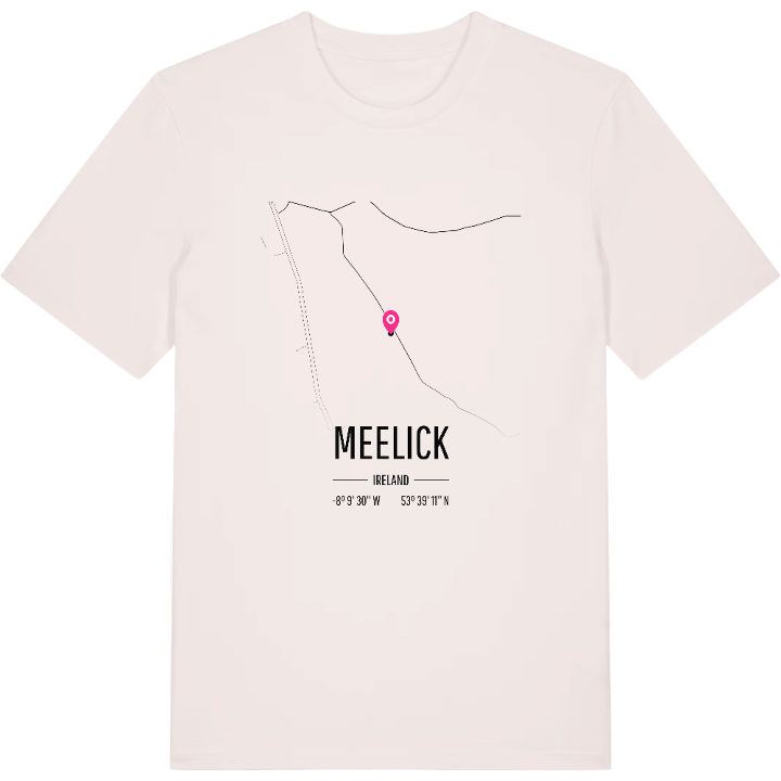 Meelick karta t-shirt – t-shirt från PinShirt