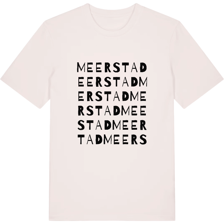 Meerstad ordlek t-shirt – t-shirt från PinShirt