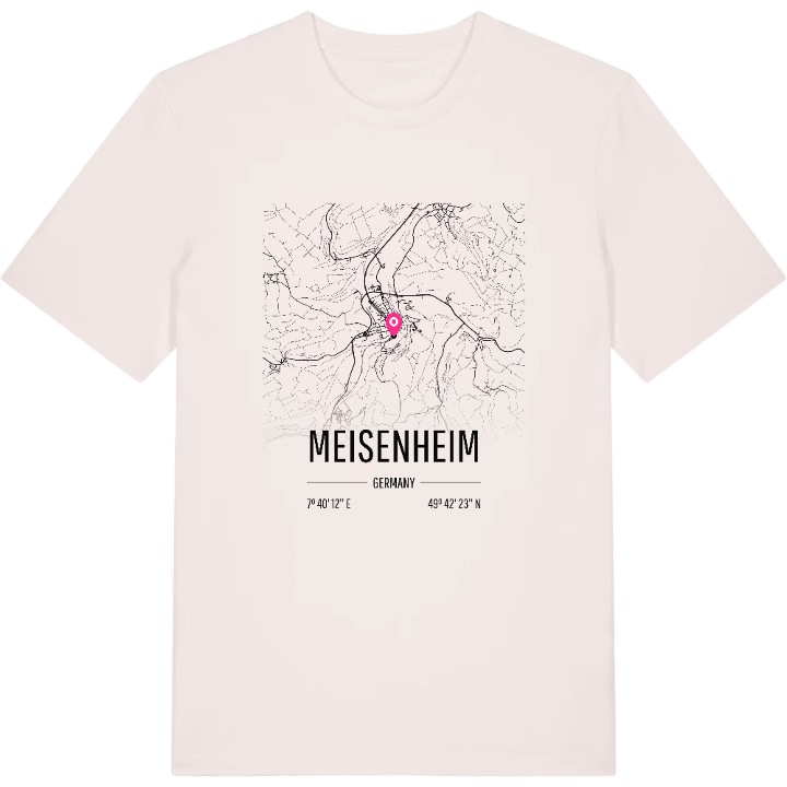 Meisenheim karta t-shirt – t-shirt från PinShirt