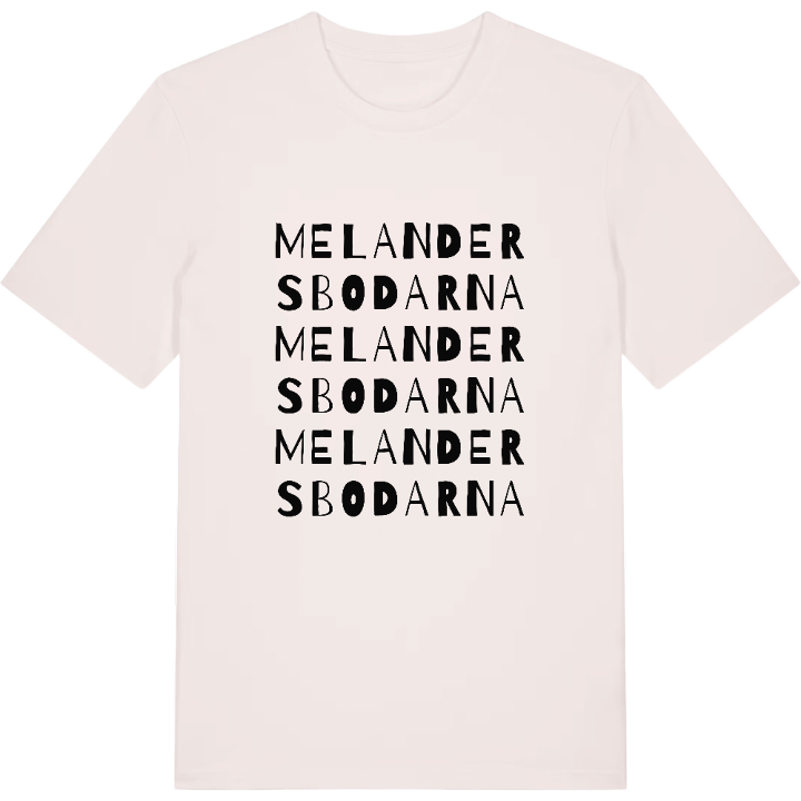 Melandersbodarna ordlek t-shirt – t-shirt från PinShirt