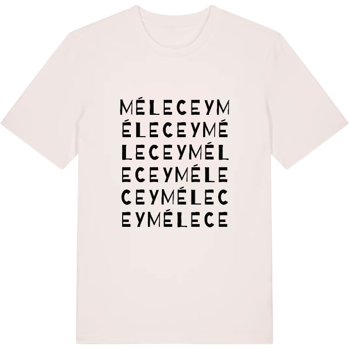 Mélecey ordlek t-shirt – t-shirt från PinShirt