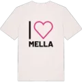 Jag älskar Mella t-shirt stort tryck