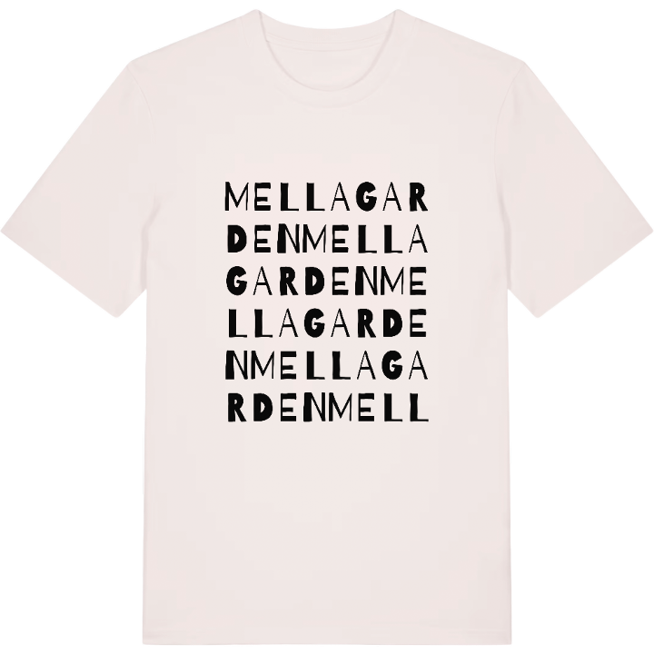 Mellagarden ordlek t-shirt – t-shirt från PinShirt