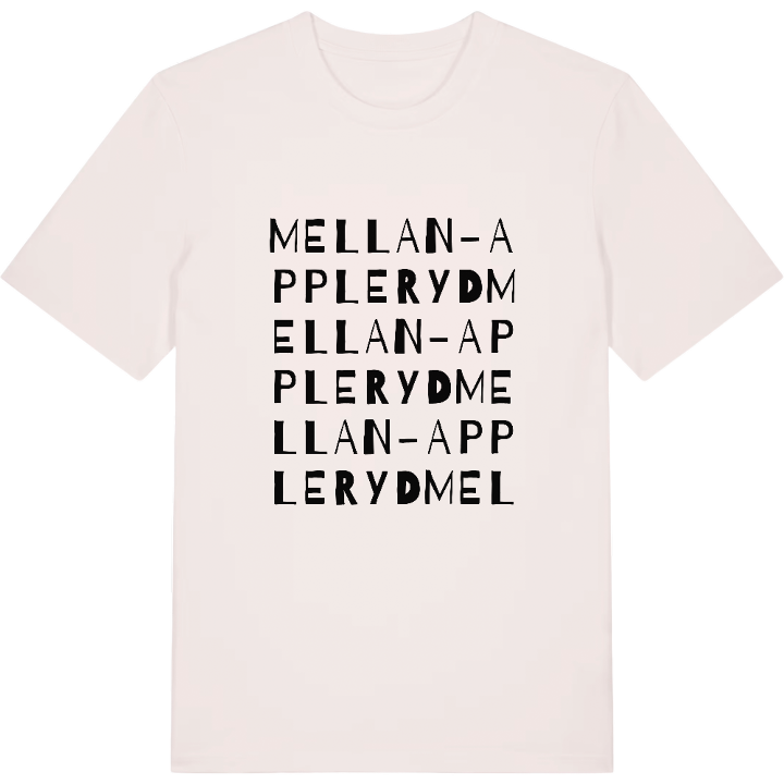 Mellan-Appleryd ordlek t-shirt – t-shirt från PinShirt