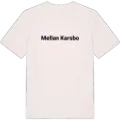 Mellan Karsbo fetstil t-shirt