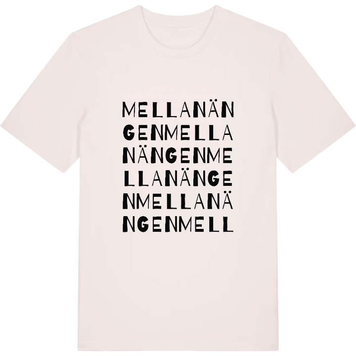 Mellanängen ordlek t-shirt – t-shirt från PinShirt