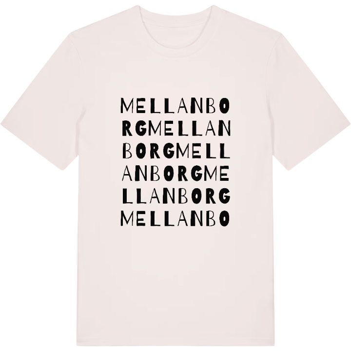 Mellanborg ordlek t-shirt – t-shirt från PinShirt