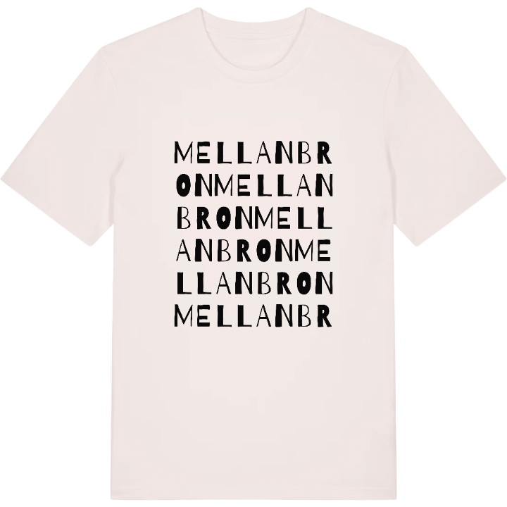 Mellanbron ordlek t-shirt – t-shirt från PinShirt