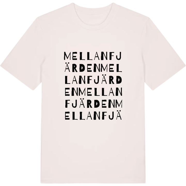 Mellanfjärden ordlek t-shirt – t-shirt från PinShirt