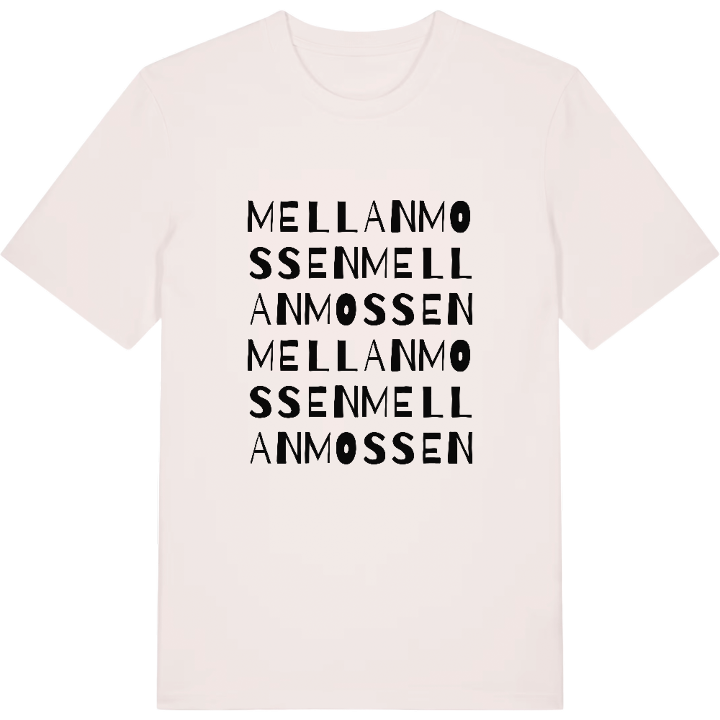 Mellanmossen ordlek t-shirt – t-shirt från PinShirt