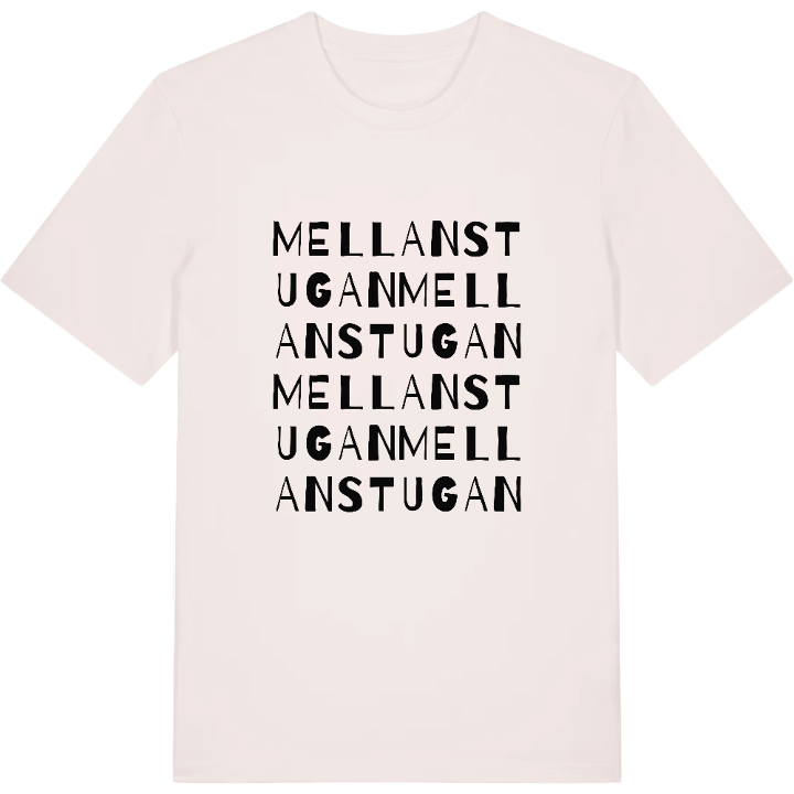 Mellanstugan ordlek t-shirt – t-shirt från PinShirt